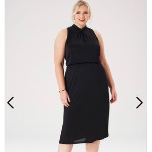 Midi Black Dress NWT